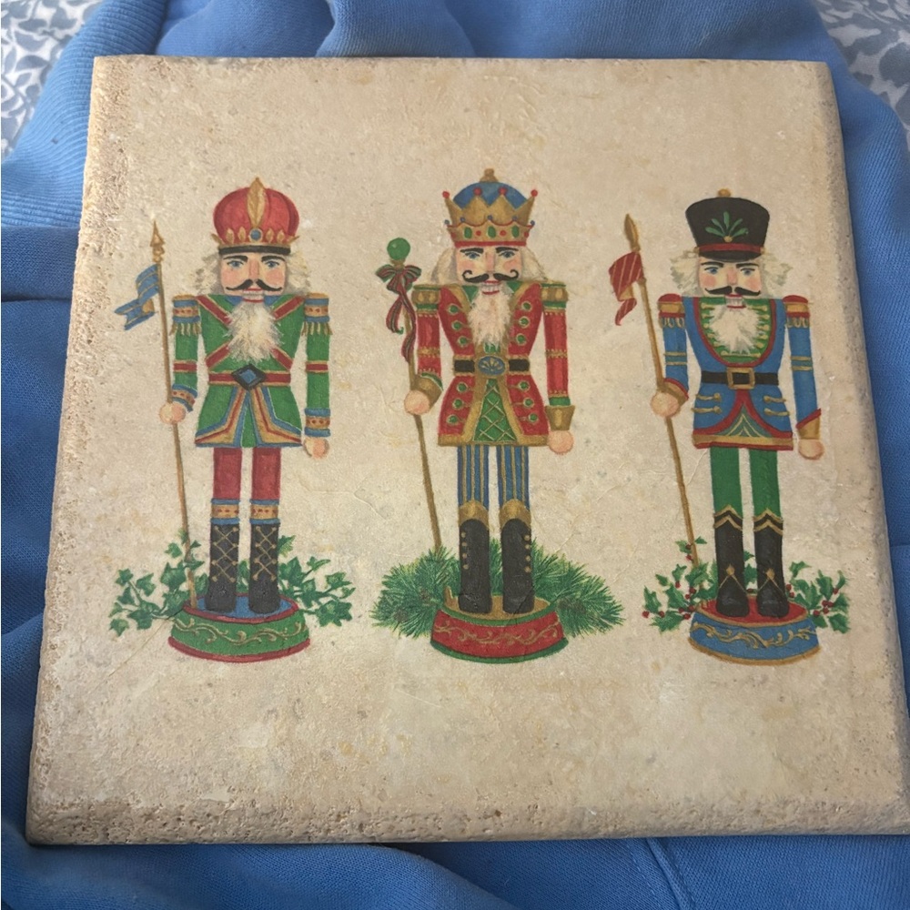 Nutcracker Holiday Hot Plate New